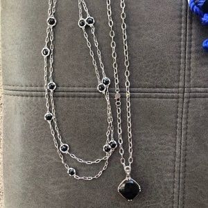 gemstone tacori necklace set